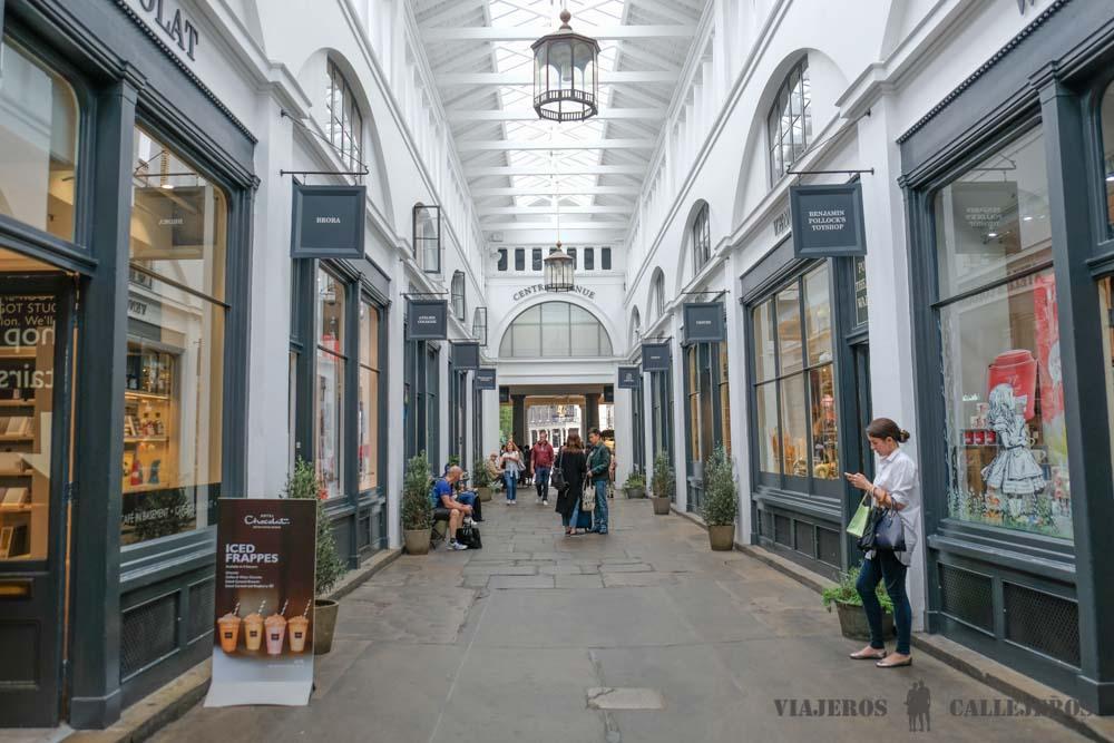 Tiendas en Covent Garden en Londres